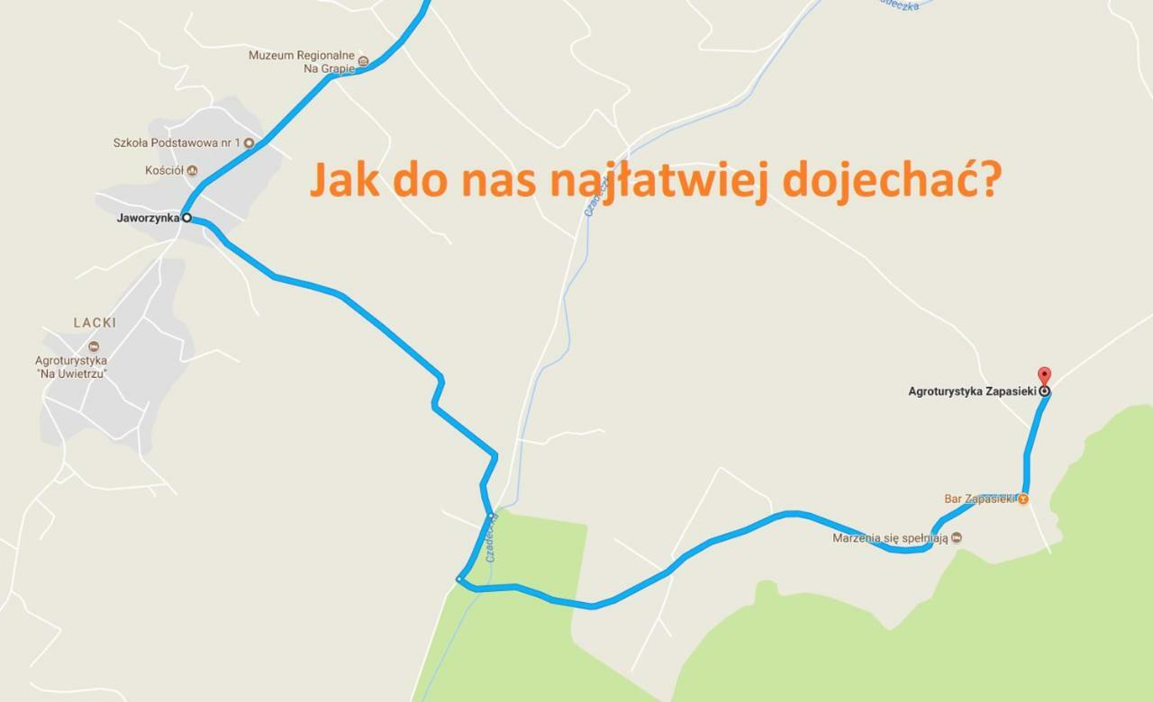 Agroturystyka Zapasieki Яворжинка Екстериор снимка